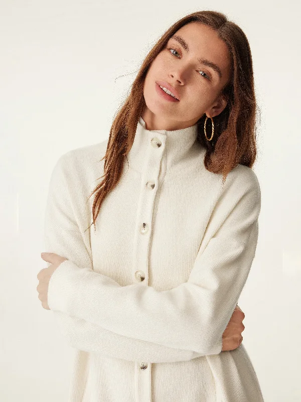 Special Buy Stand Collar Button Down Cardigan
