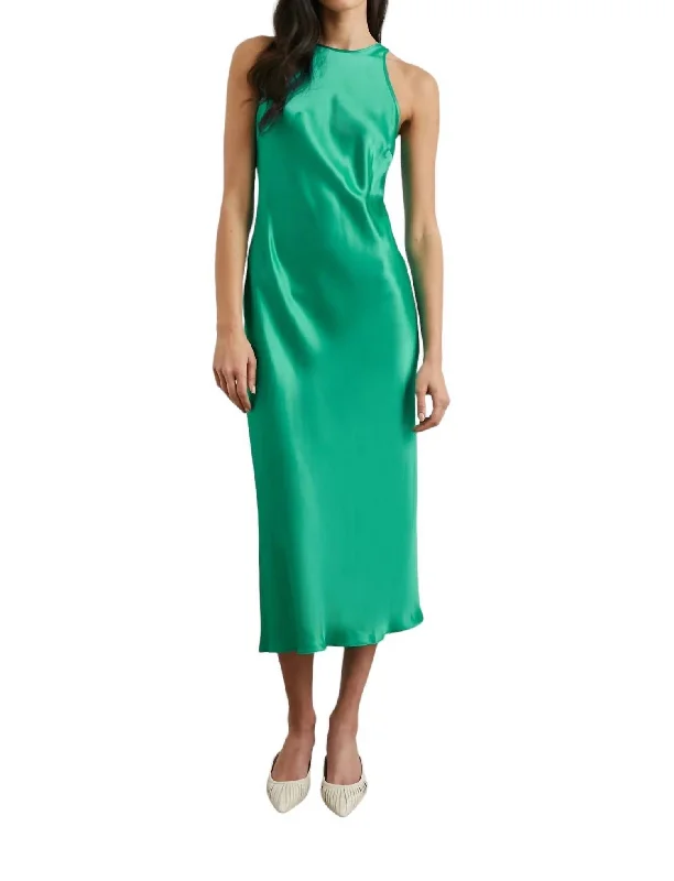 Special Savings Solene Midi Dress In Jade