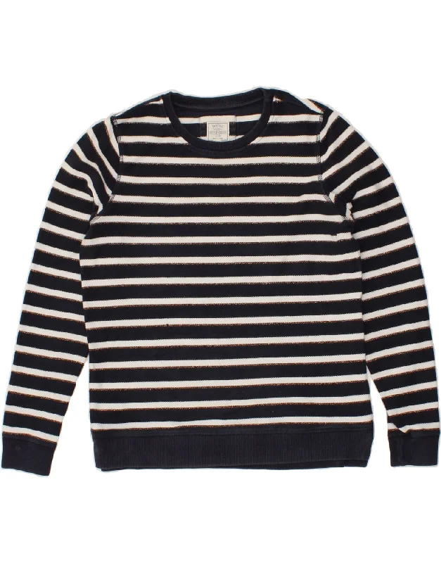 Discount Deals FAT FACE Womens Oversized Sweatshirt Jumper UK 10 Small Navy Blue Striped Discount Deals FAT FACE Womens Oversized Sweatshirt Jumper UK 10 Small Navy Blue Striped