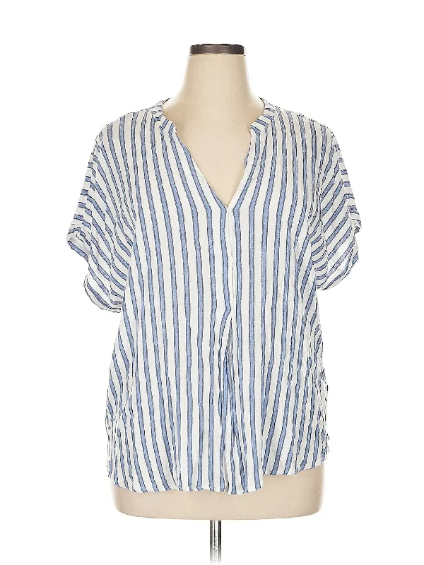 Deep Discounts Short Sleeve Blouse