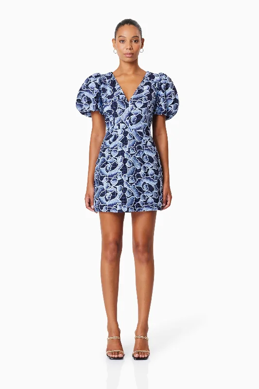 Super Sale Mila Eventwear Mini Dress In Blue