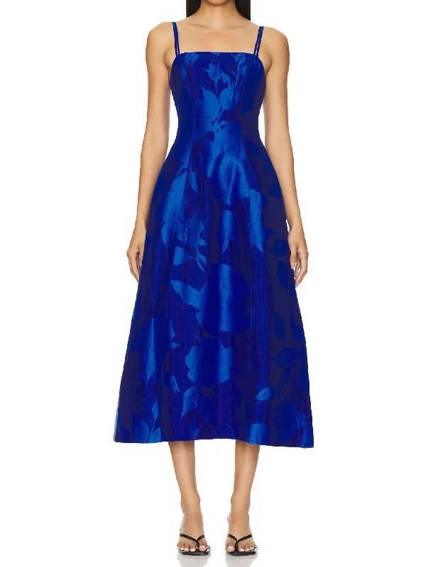 Unbeatable Prices Belonging Flared Midi Dress In Electric Rose