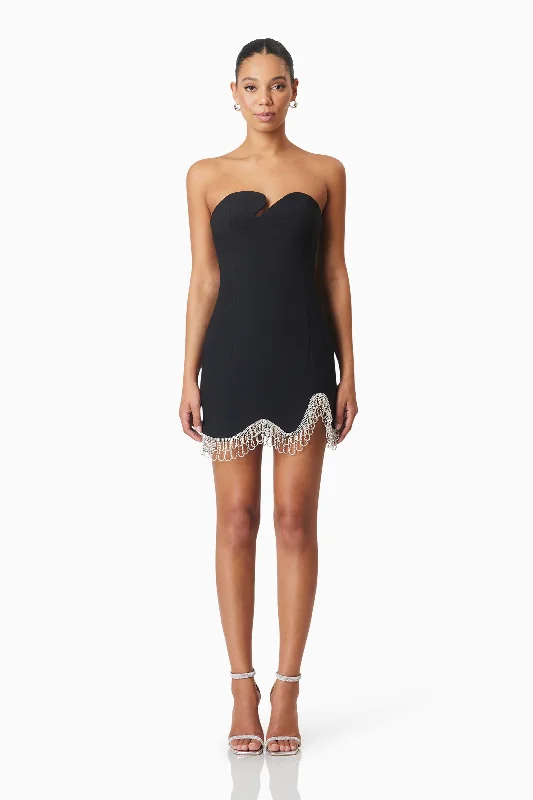 Online Exclusive Delia Party Mini Dress In Black