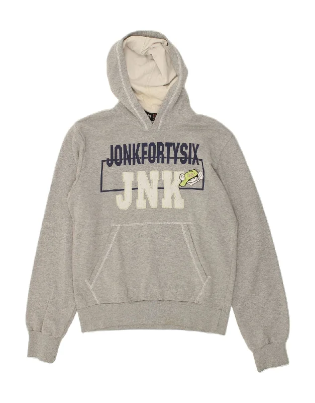 Value Deals VINTAGE Womens Graphic Hoodie Jumper UK 18 XL Grey