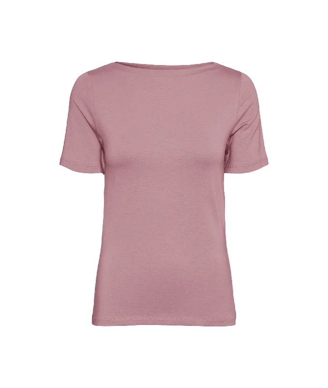 Big Savings Panda Modal S/S Top Noos - Red