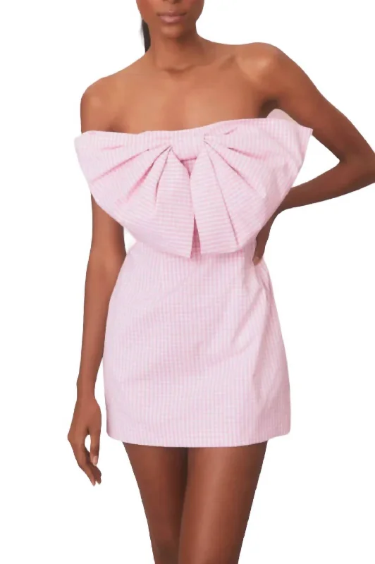 Blowout Sale Bellica Mini Dress In Sunkissed Rose