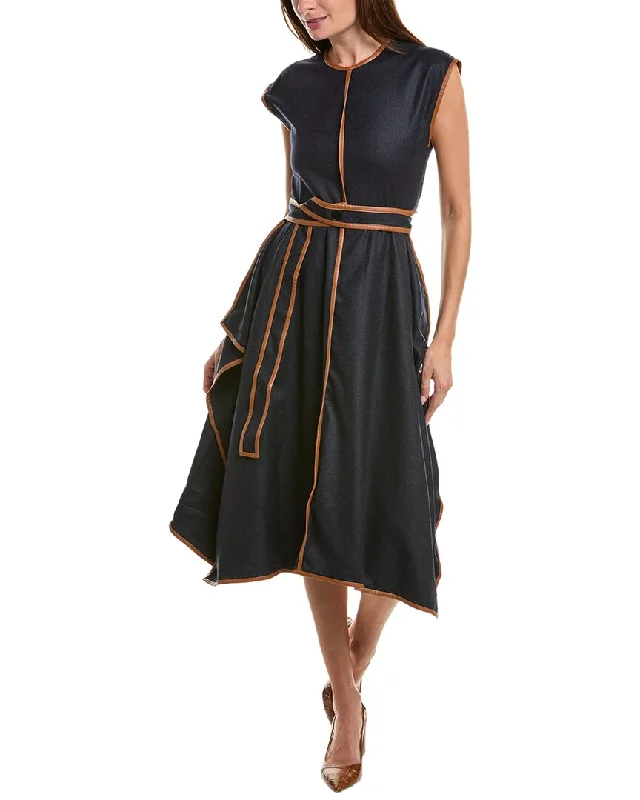 Unmissable Offer Stella McCartney Eloise Wool Midi Dress