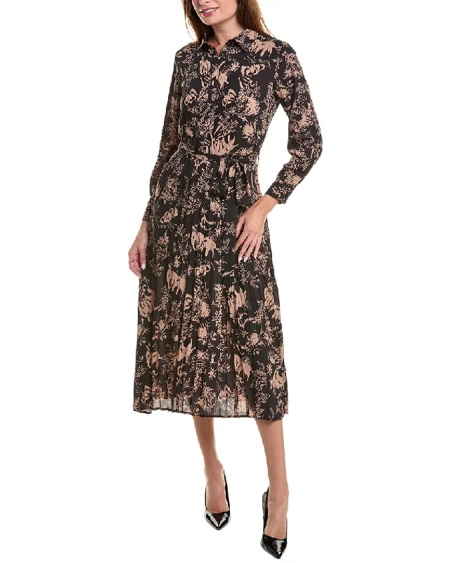 Price Rollback YAL New York Pleated Shirtdress