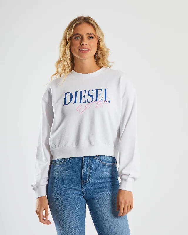 Seasonal Clearance Claudette Sweatshirt Dove White