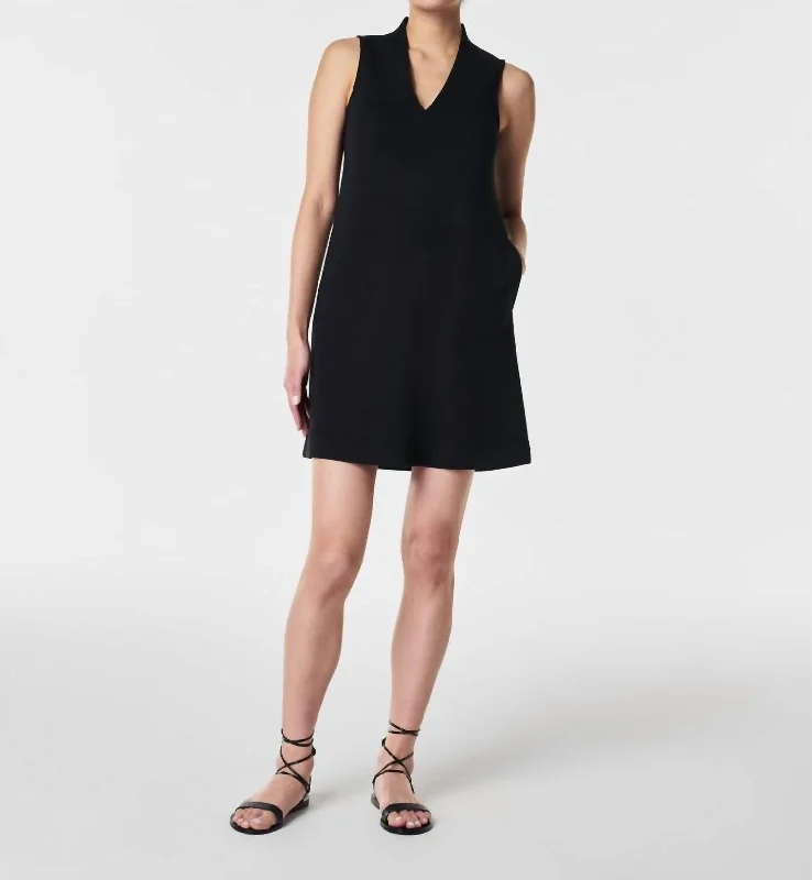 Deal Mania Airessentials Mini Dress In Black