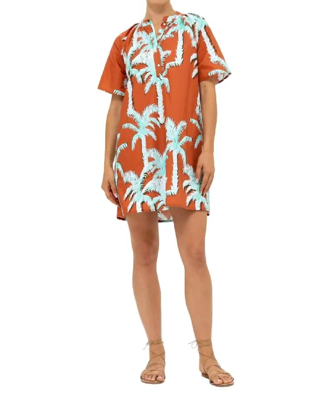 Midnight Sale Pocket Dress In Cartagena Brown