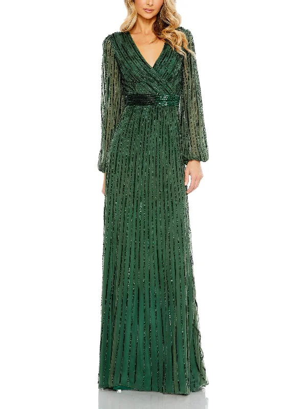 Special Savings Womens Embellished Formal Evening Dress