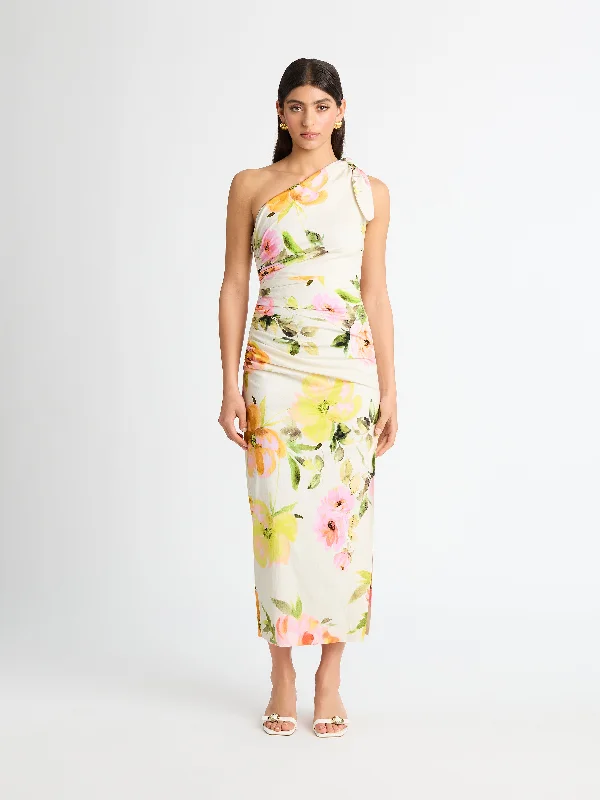 Super Deal ROSA FLORAL MIDI DRESS