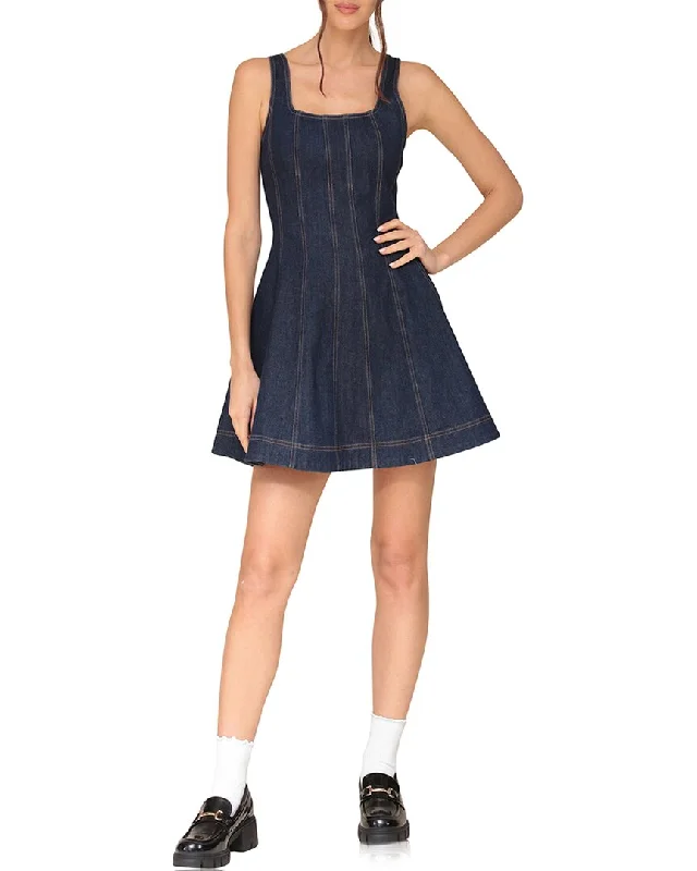 Flash Deals Avec Les Filles Panel Mini Dress