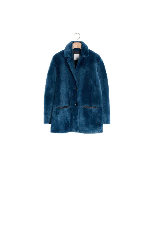Today’s Special Manteau en peau lainée