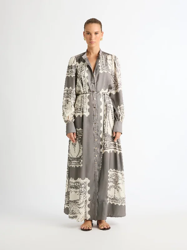 Year-End Sale BERMUDA POST MAXI DRESS