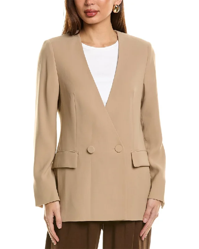 Reiss Margeaux Collarless Blazer