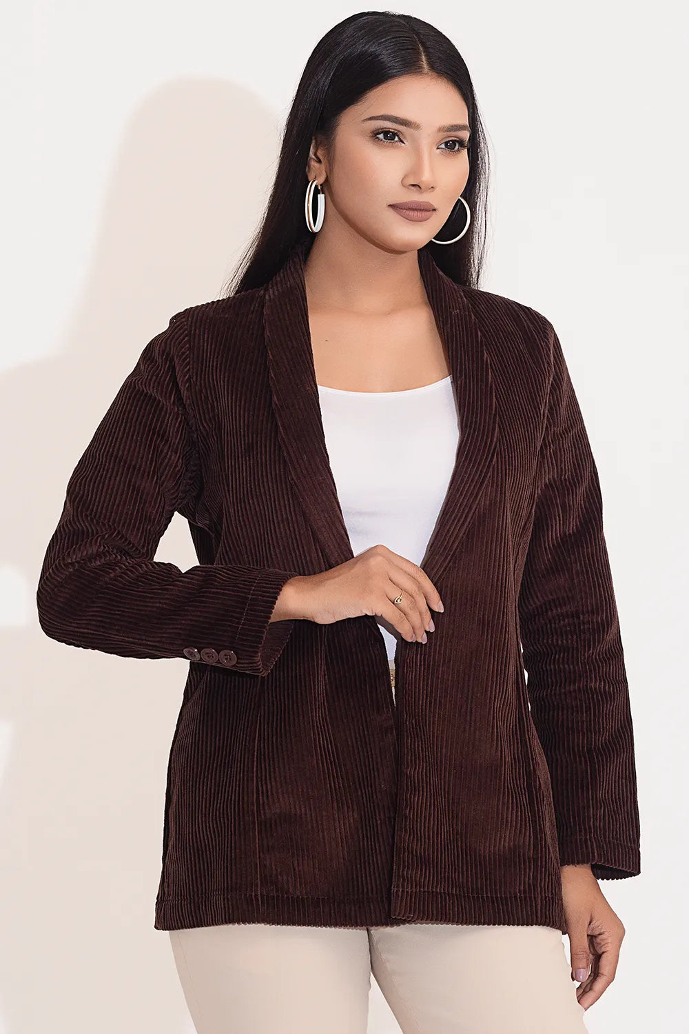 Exclusive Savings Corduroy Semi-Formal Coat