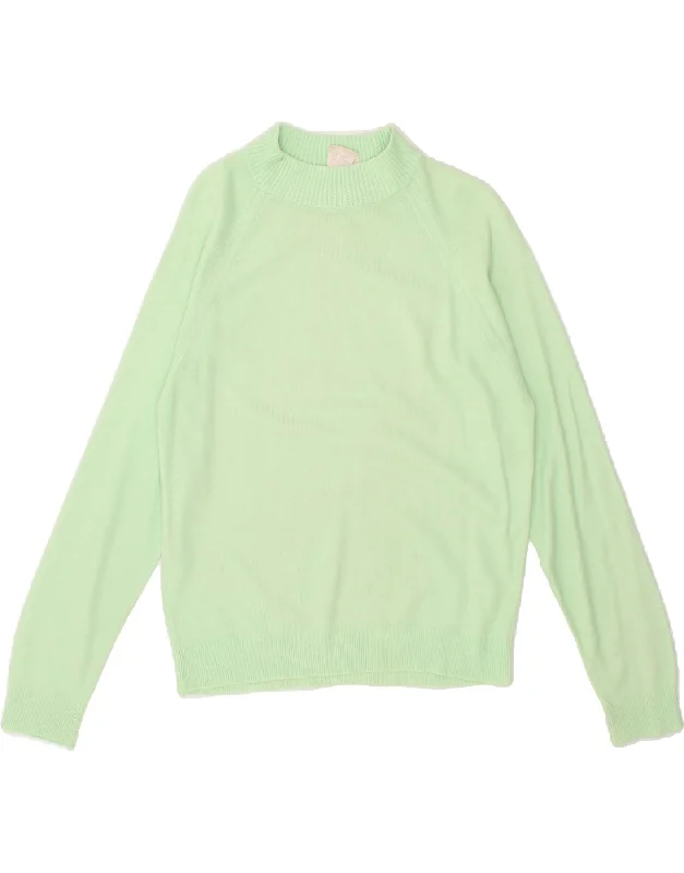 New Deals KEYNOTE Womens Turtle Neck Jumper Sweater UK 14 Medium Green
