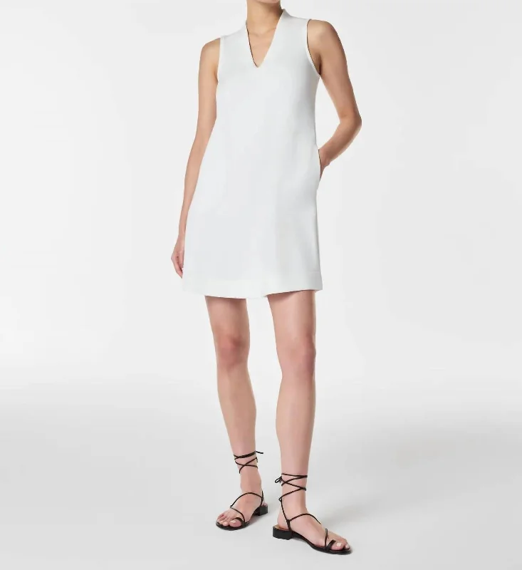 Instant Savings Airessentials Mini Dress In White