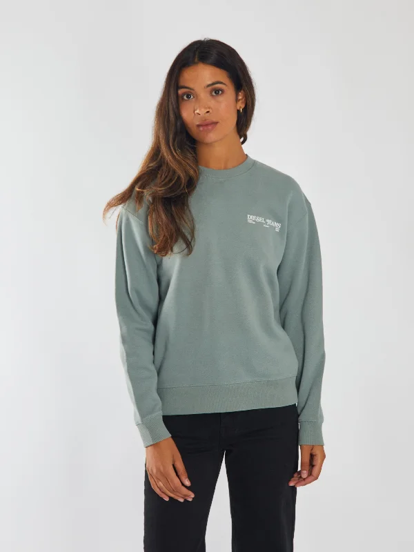 Overstock Mali Sweatshirt Sage Leaf